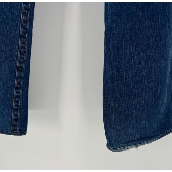 True Religion Womens Vintage Flared Mid Rise Denim Jean - Picture 6 of 12